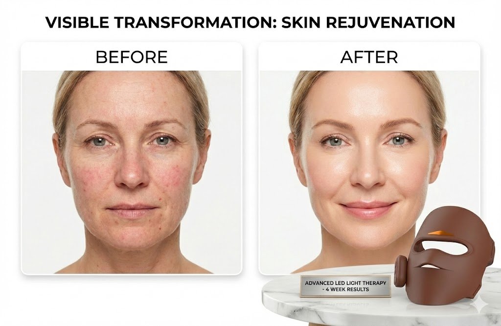 Skin texture before treatment