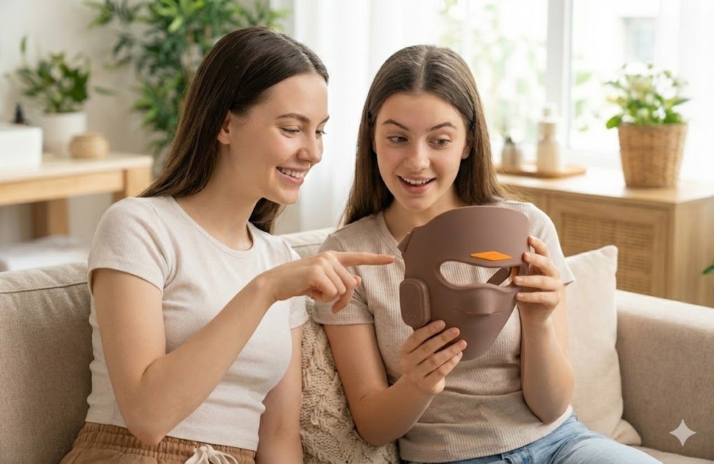 Close up of food grade silicone material