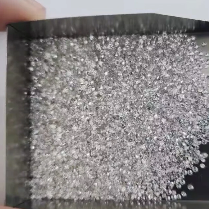 Canada Bulk Order 2.7mm ~ 4.2mm 10 Pieces DEF VVS-VS Round Brilliant Cut Lab Melee Diamonds