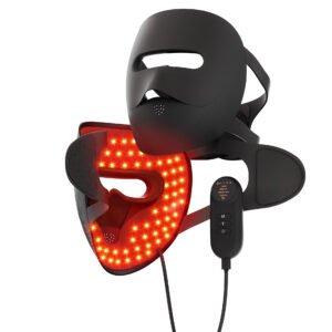 Máscara facial LED 3D para terapia facial, un éxito de ventas para marcas de belleza | Fabricante profesional de máscaras faciales de fototerapia OEM y ODM